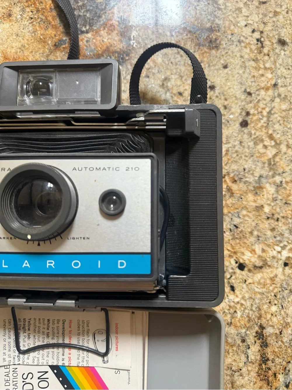 Polaroid Automatic 210 Instant Camera — Untested
